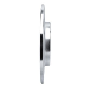 Hyundai Santa Fe Brake Rotor (1) - Rear Right - R1 Concepts - Drilled & Slotted - Silver - `21-`25